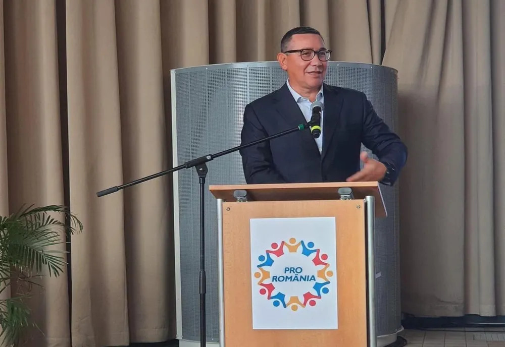 VICTOR PONTA: VOI PARTICIPA LA ORICE DEZBATERE CARE TRATEAZĂ ÎN MOD EGAL TOȚI CANDIDAȚII