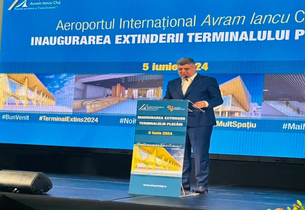 Victor Ponta: Fain la Cluj - si la aeroportul modernizat! Felicitari echipei manageriale care a implementat proiectul! 