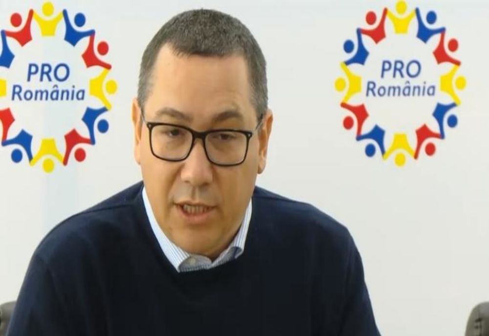 Ponta: ”PSD a fost vandut de liderii sai, iar PNL foloseste puterea in interes personal”